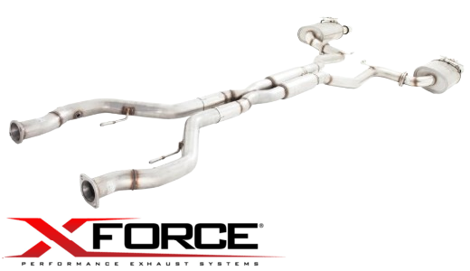 XFORCE 3" TWIN CATBACK EXHAUST SYSTEM TO SUIT HSV MALOO VE LS2 6.0L V8