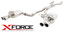 XFORCE 3" TWIN CATBACK EXHAUST SYSTEM WITH CENTRE HOTDOGS TO SUIT HSV CLUBSPORT R8 VE LS2 6.0L V8