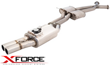 XFORCE 3" TWIN CATBACK EXHAUST SYSTEM WITH VAREX VALVES TO SUIT HOLDEN COMMODORE VZ LS1 5.7L V8 UTE