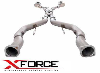 3" TWIN CAT EXHAUST SYSTEM W/ VAREX VALVED MUFFLER FOR HOLDEN COMMODORE VE L76 L77 6.0 V8 EXCEPT UTE