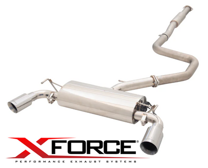 XFORCE 3" CATBACK EXHAUST SYSTEM WITH VAREX VALVE TO SUIT HYUNDAI I30 PD G4FJ TURBO 1.6L I4