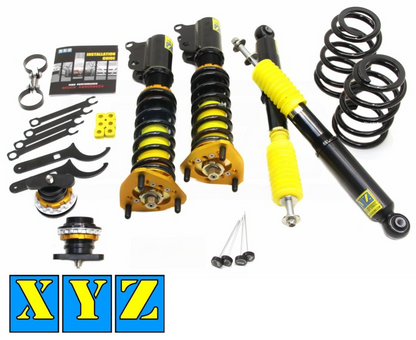 XYZ RACING SUPER SPORT COMPLETE COILOVER KIT TO SUIT HONDA CIVIC FD1 SEDAN WITH MODIFIED INTEGRATED REAR APPLICATION