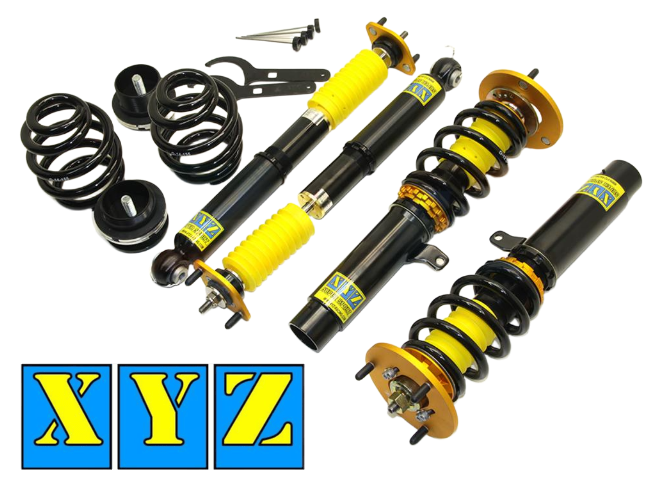 XYZ RACING SUPER SPORT COMPLETE COILOVER KIT TO SUIT HONDA CIVIC FD2 SEDAN WITH MODIFIED INTEGRATED REAR APPLICATION